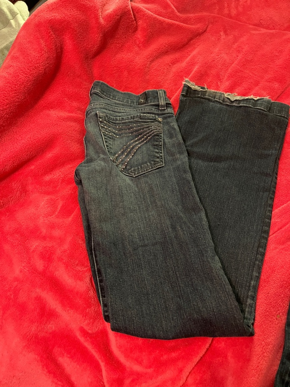 Seven for all mankind dojo Classic Dark Wash Women's Jeans